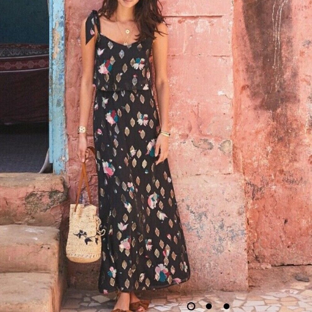 💘Lowest price for today! Sézane Augusta silk maxi dress 36/4💘